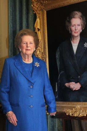 Fought dementia: Margaret Thatcher.
