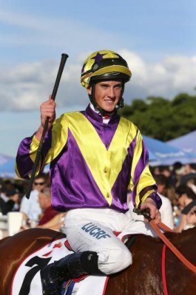 Enforced layoff: Chad Schofield returns from a month's break at Flemington on Saturday.