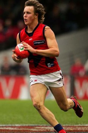 Clint Bartram during the round 12 game of his debut year.