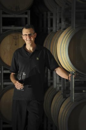 Shining shiraz &#8230; Hungerford Hill's James Kirby produced this year's best-judged wine.