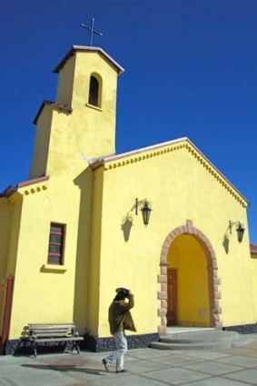 A church in Chihuahua.