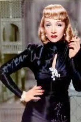 Marlene Dietrich, starring in <i>Manpower</i>.
