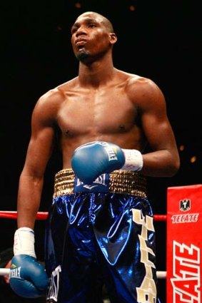 Paul Williams during his middleweight boxing bout against Winky Wright in 2009.