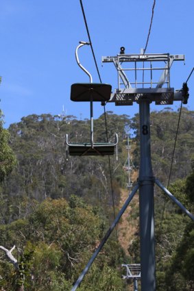 The Arthurs Seat chairlift has remained immobile since 2006 because of safety concerns.