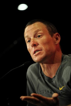 Freak of nature ... but Lance Armstrong also has willpower.
