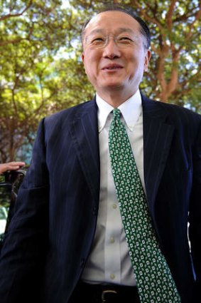 World Bank president Jim Yong Kim.