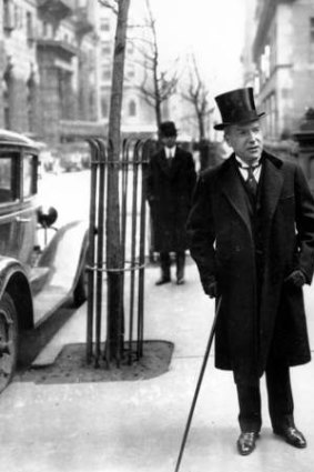 Unacceptable hiring practices: John D. Rockefeller jnr, pictured in 1929, was the subject of one of Kammen's hundreds of well-chosen anecdotes and minute observations.