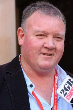 Accusations: Brian Parker denies criminal links in the building industry.