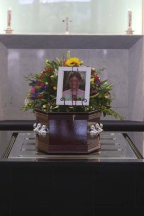 Found dead in a wheelie bin ... Louise O'Brien's funeral service was held last year.