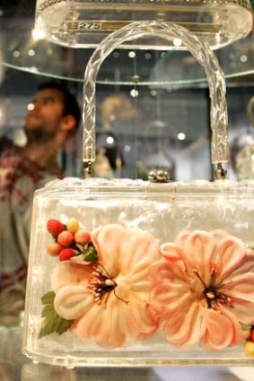 Feeling floral ... the Museum of Bags and Purses, Amsterdam.