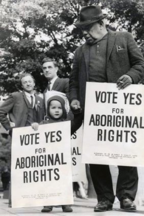 The 1967 referendum on Aboriginal rights.