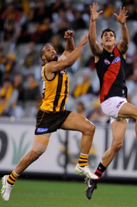 Selected: Patrick Ryder (right) has been named in Essendon’s side.