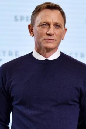 <i>Spectre</i> star Daniel Craig.