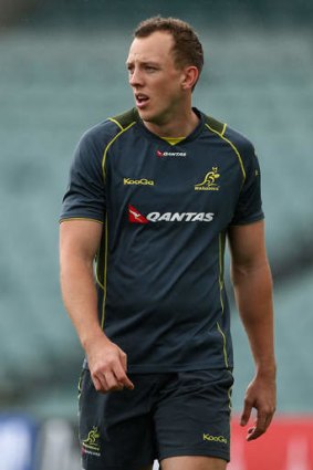 Jesse Mogg made his Wallabies debut in 2013.