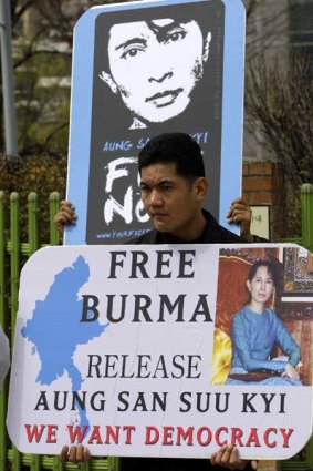 Sanctions are designed to foster democracy in Burma.