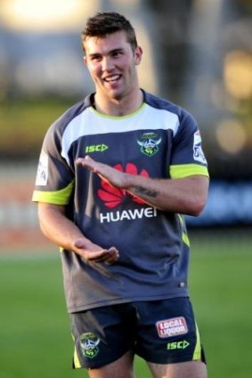 Young halfback Mitch Cornish was a standout for the Canberra Raiders under-20s on Sunday.