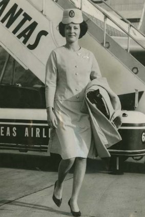 Qantas Cabin crew, 1964.