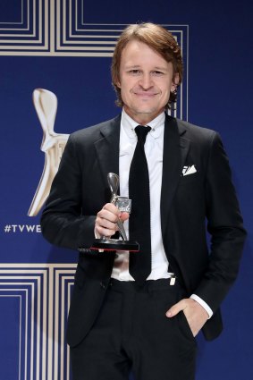 Damon Herriman won the Logie Award for Most Outstanding Supporting Actor for his performance in Secret City.