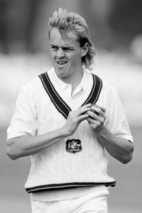 Greg Campbell played in the first Test played at Bellerive Oval.