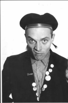Satirist: Mayall as loud-mouthed student Rick in The Young Ones.