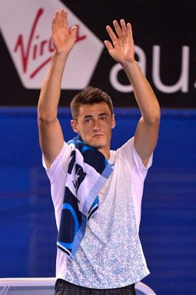 Bernard Tomic ... could be on the verge of making up with Pat Rafter according to Goran Ivanisevic.