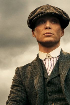 Trained for it: Cillian Murphy in the BBC's between wars crime drama Peaky Blinders.