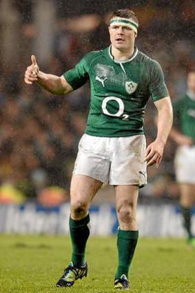 Second most capped player in international rugby: O'Driscoll.