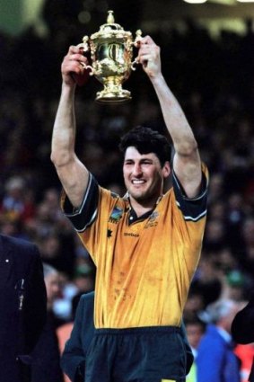 John Eales led the Wallabies to the World Cup in 1999.