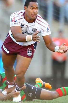 Barnstorming winger Tony Williams of the Sea Eagles will play against his former club.