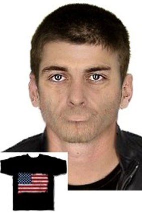 Police want to find this man, wearing a black T-shirt.