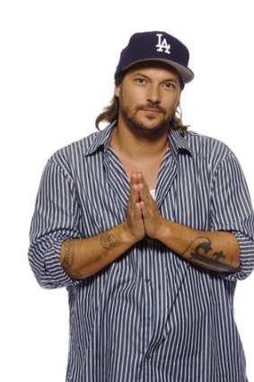 Collapsed on set ... reality television show participant, Kevin Federline.