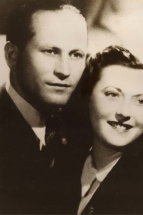 Simone Perele and husband William Grodner.