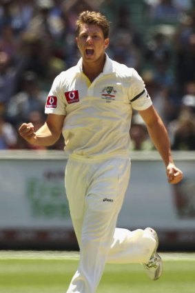Young and quick: James Pattinson.