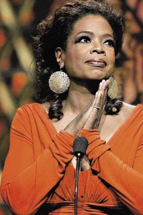 In many ways Oprah - enthusiastic, quasi-spiritual, full of twee aphorisms - is the antithesis of us.