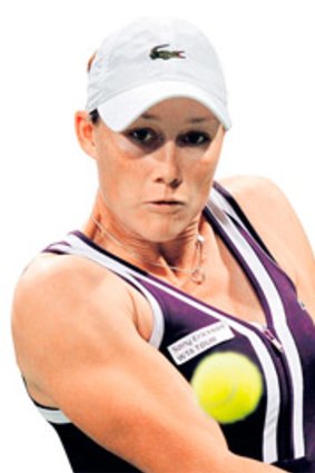 Sam Stosur is aiming to finish the year on a high note.