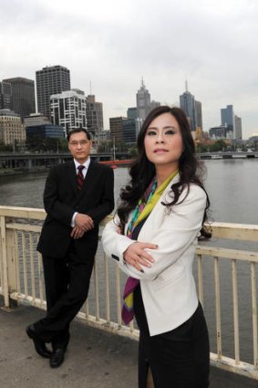 Kenneth King and Sunny Lu take dozens of calls each day from Chinese investors eager to buy property in Melbourne.
