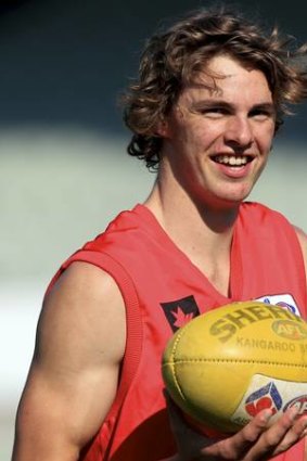 Joe Daniher, son of Bombers champion Anthony Daniher, is one of the potential first-round picks.