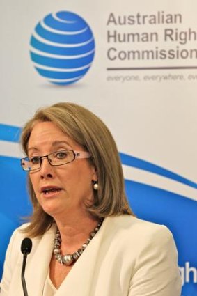 ''Widespread low-level sexual harrassment'' ... the Sex Discrimination Commissioner, Elizabeth Broderick, releases her report into the defence force academy.