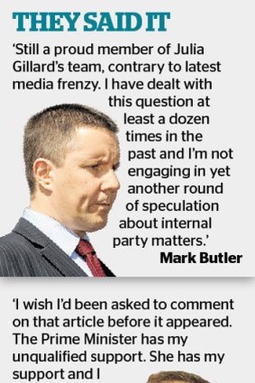 What the main players Mark Butler and Bob Carr said yesterday.
