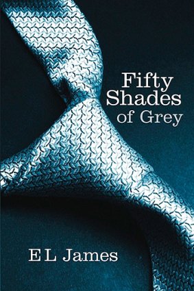 <i>Fifty Shades of Grey</i> by  EL James.