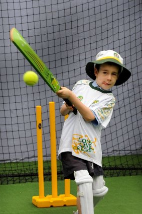 A junior cricketer. 