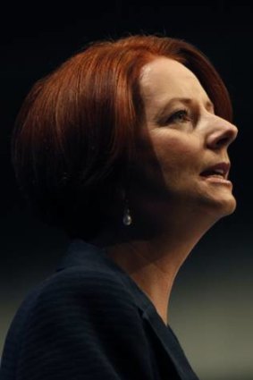 Under fire ... Julia Gillard.