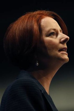 Under fire ... Julia Gillard.