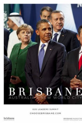 Choose Brisbane campaign, promoting the G20 Summit and featuring Barrack Obama.