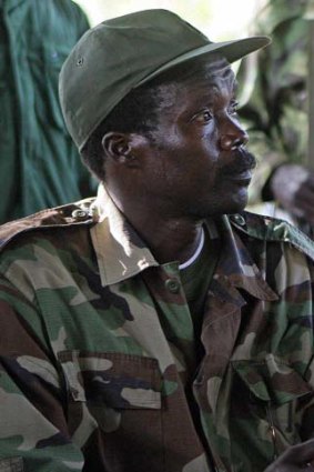 The leader of the Lord's Resistance Army, Joseph Kony.