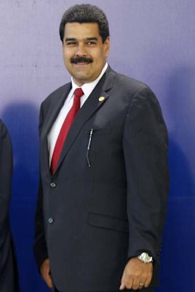 Heir apparent ... Nicolas Maduro.