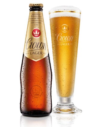 Crown Lager ... About to get a makeover.