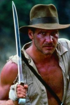 No pin-up boy: Indiana Jones gladly kills anyone who gets in his way.