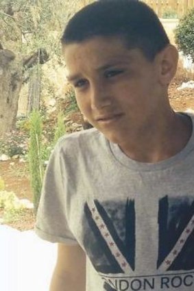 Fatality: Mohammed Karaka, 13, was killed by anti-tank fire from Syria.