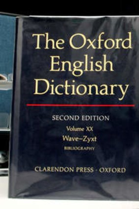 The Oxford English Dictionary.